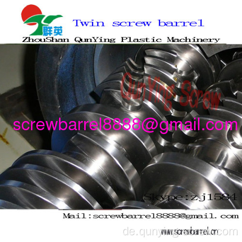 Konische Parallel-Twin Screw Barrel